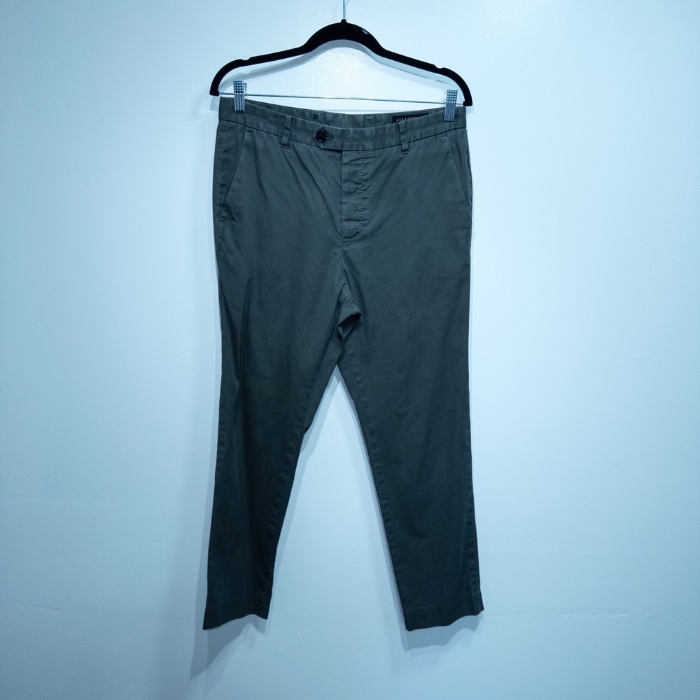 All‎ Saints Gray Kato Cropped Trousers Size 30